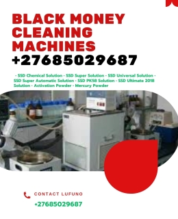 For Black money cleaning machines price  call/whatsapp +27685029687