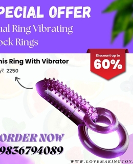 Hot Summer Deal on Dual Ring Vibrating Cock Rings Call 9836794089