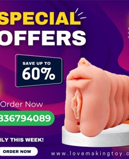 Enjoy Realistic 3 In 1 Masturbator Experience Call 9836794089