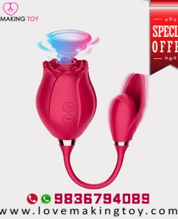 Get 50% Off on the Rose Sucking Vagina Vibrator Call 9836794089